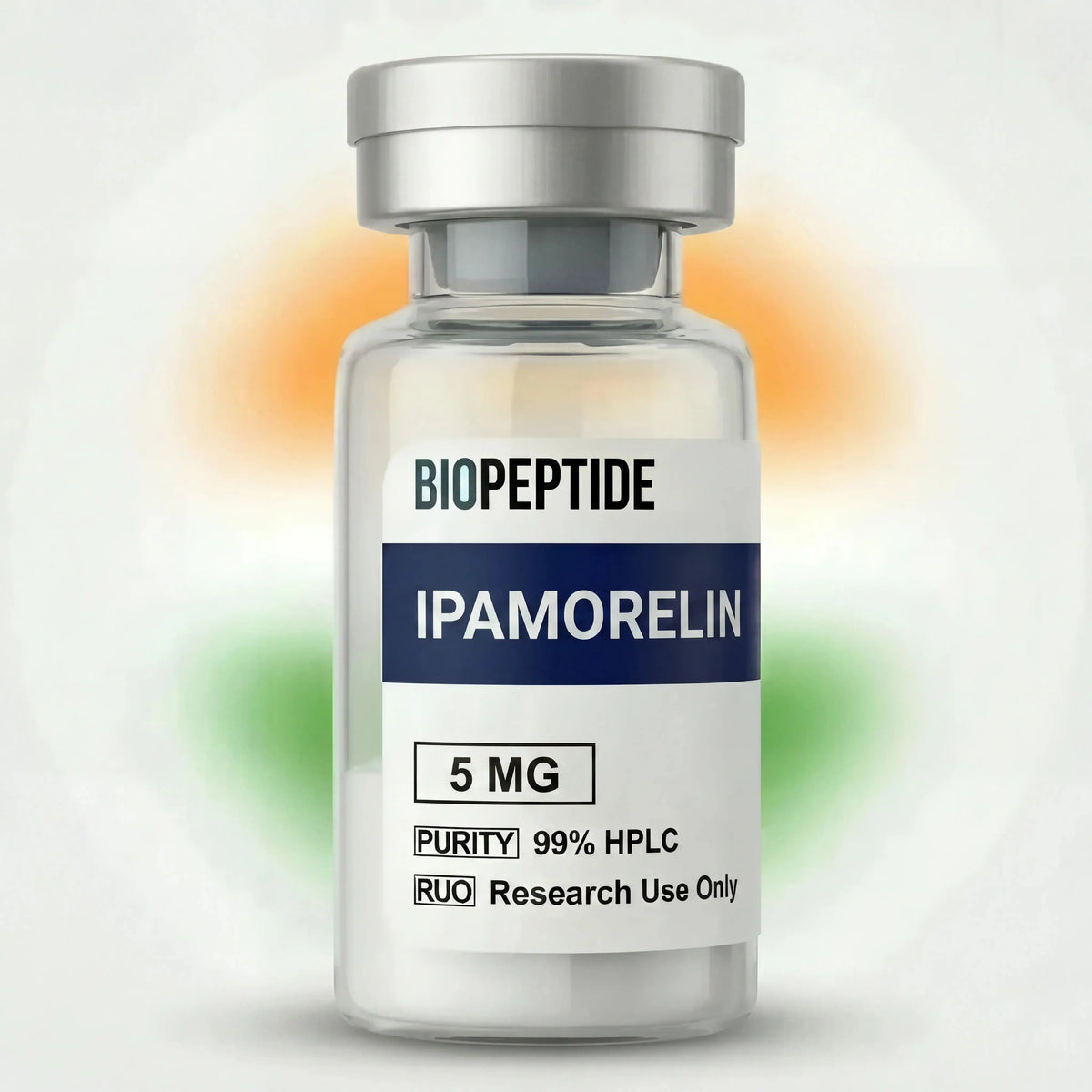 Ipamorelin 5MG Peptide vial from BioPeptide