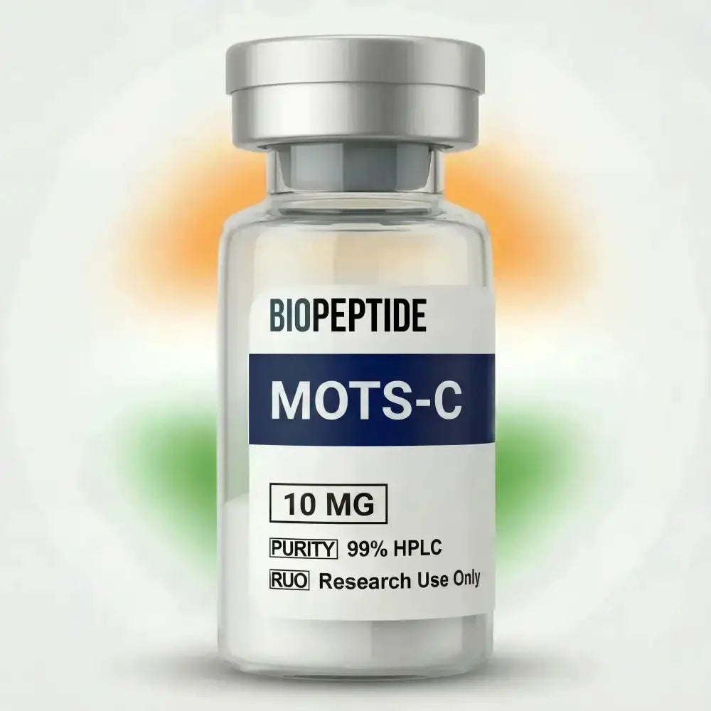 MOTS-C 10MG - 40MG Peptide from BioPeptide, research-grade.