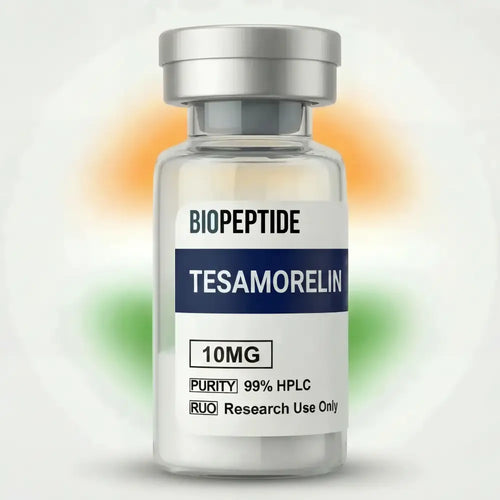 Tesamorelin 10MG Peptide by BioPeptide high purity for research